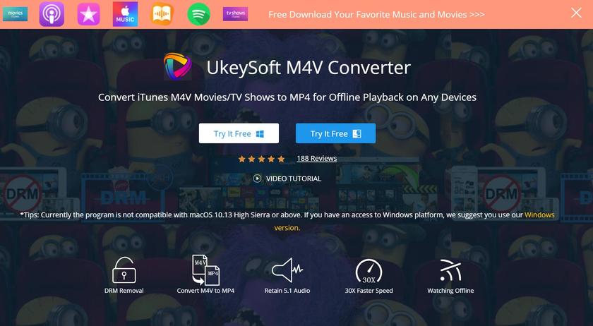 free m4v video converter for mac