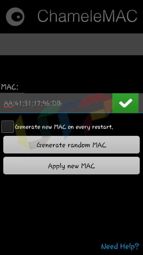 masking nextbook mac address on android emulator